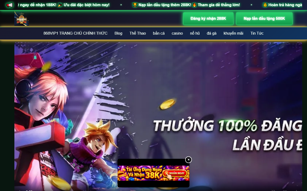 868vip1homebet.com screenshot