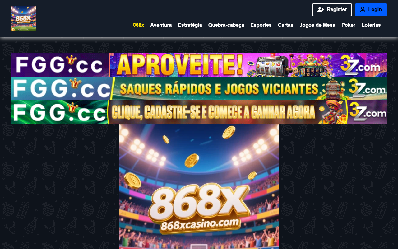 868xcasino.com screenshot