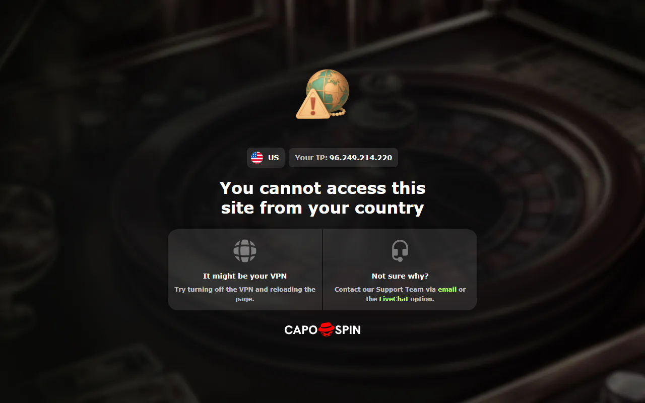 869capospin.com screenshot