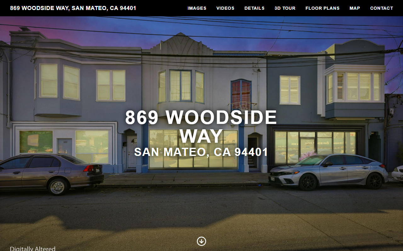 869woodsideway.com screenshot