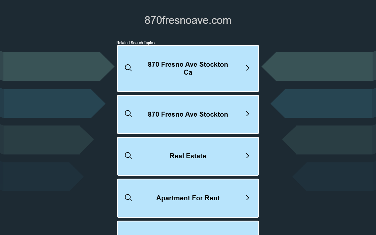 870fresnoave.com screenshot
