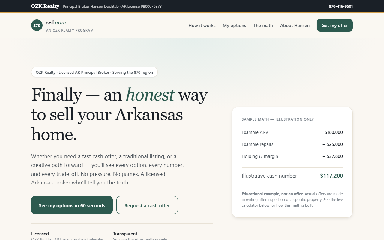 870sellnow.com screenshot