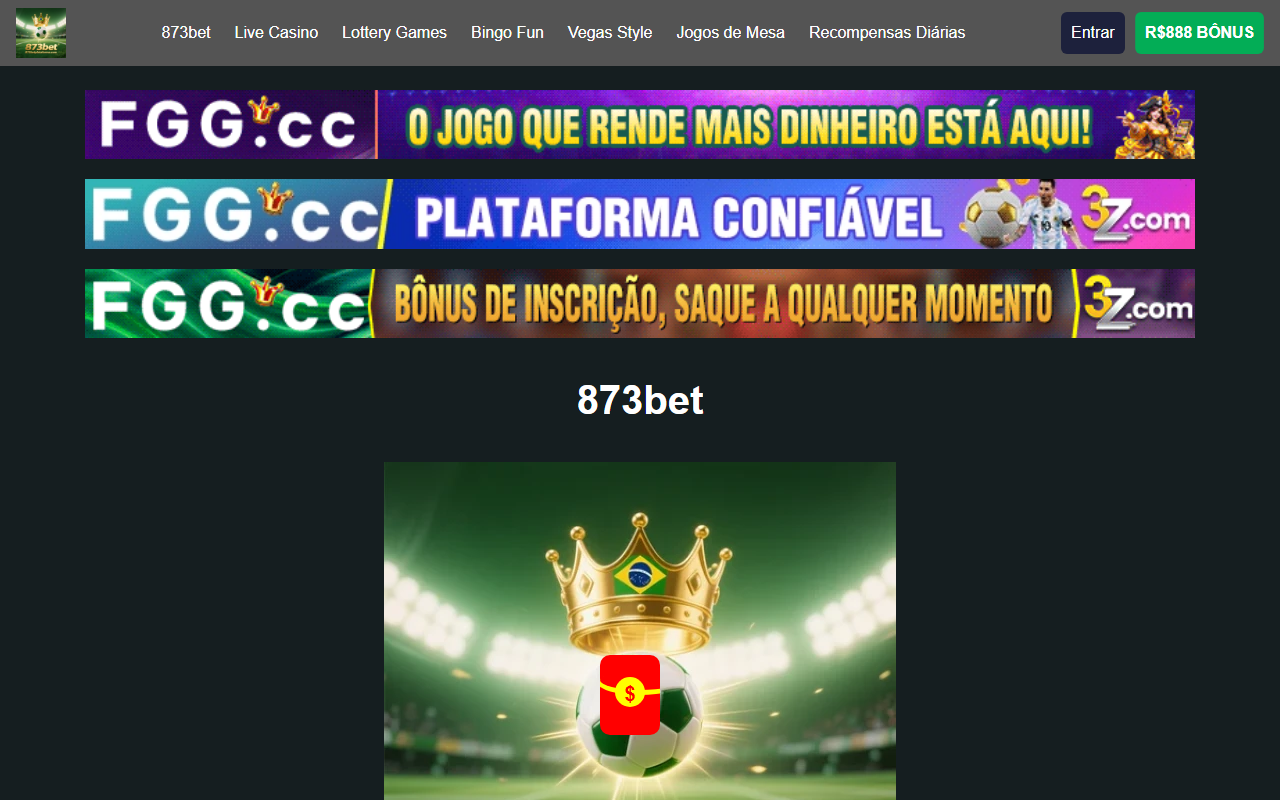 873betplataforma.com screenshot