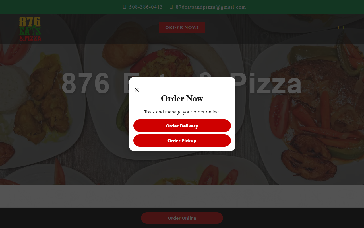 876eatsandpizza.com screenshot