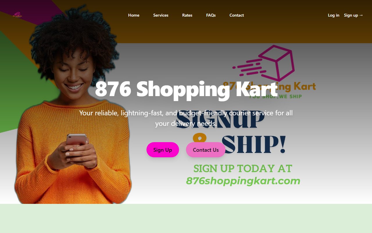 876shoppingkart.com screenshot
