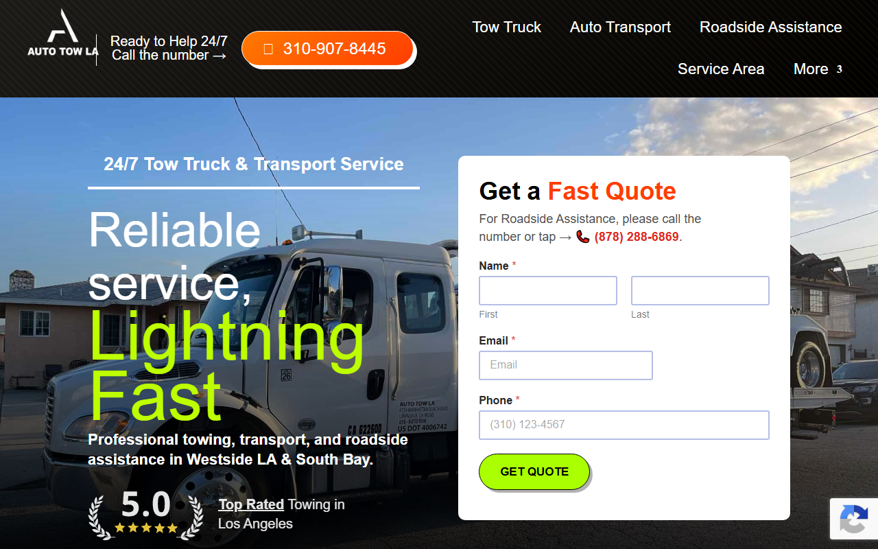 878autotow.com screenshot