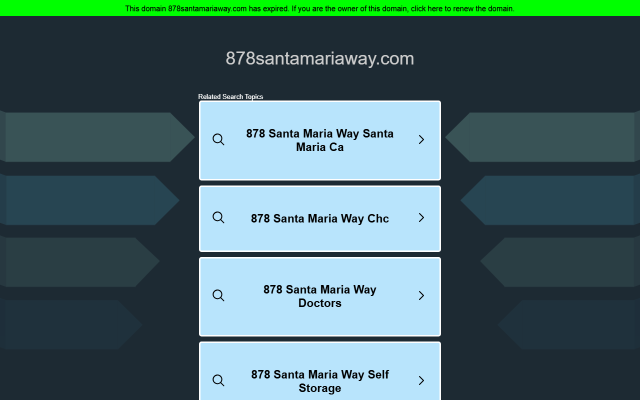 878santamariaway.com screenshot