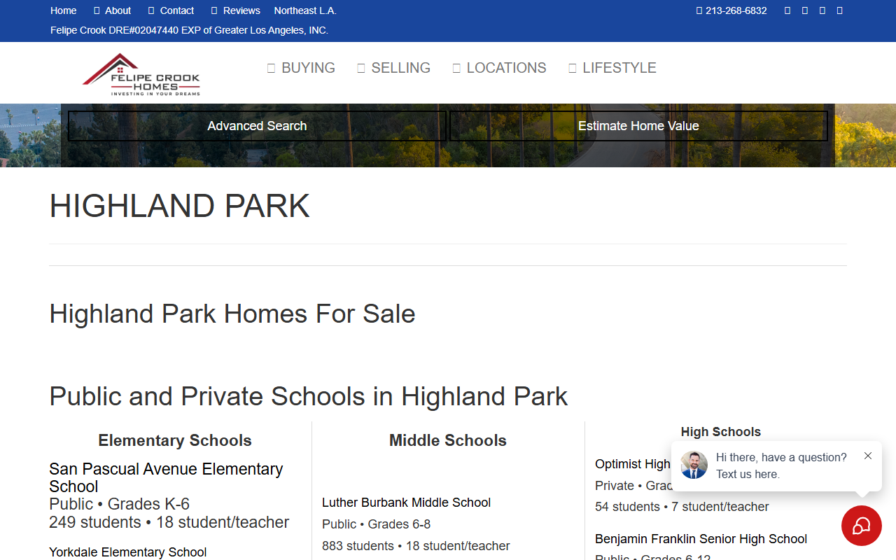 90042homes.com screenshot