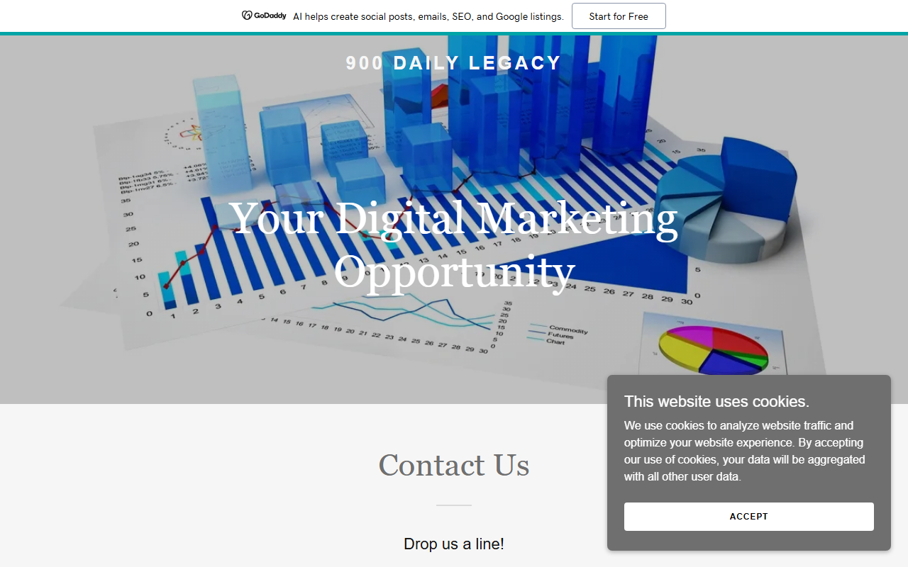900dailylegacy.com screenshot