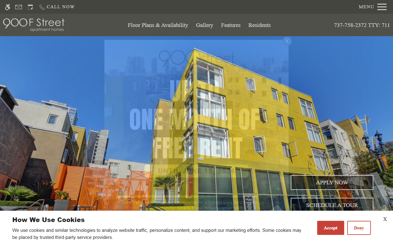 900fstreet.com screenshot