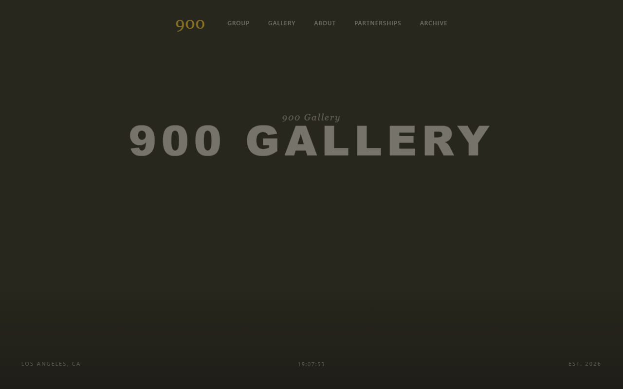 900gallery.com screenshot