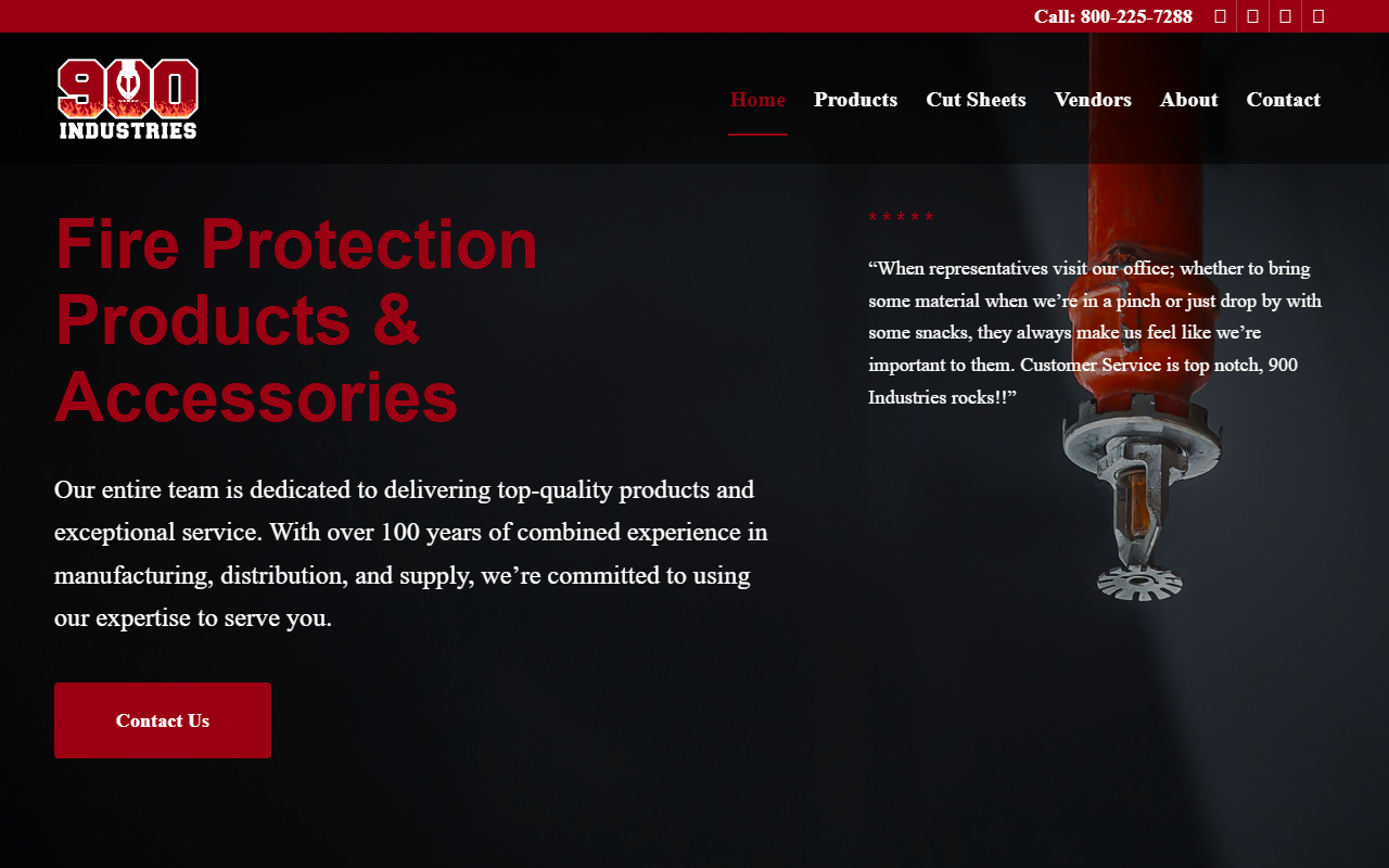 900industries.com screenshot