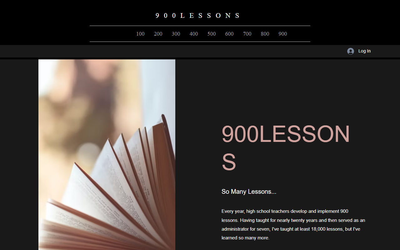 900lessons.com screenshot