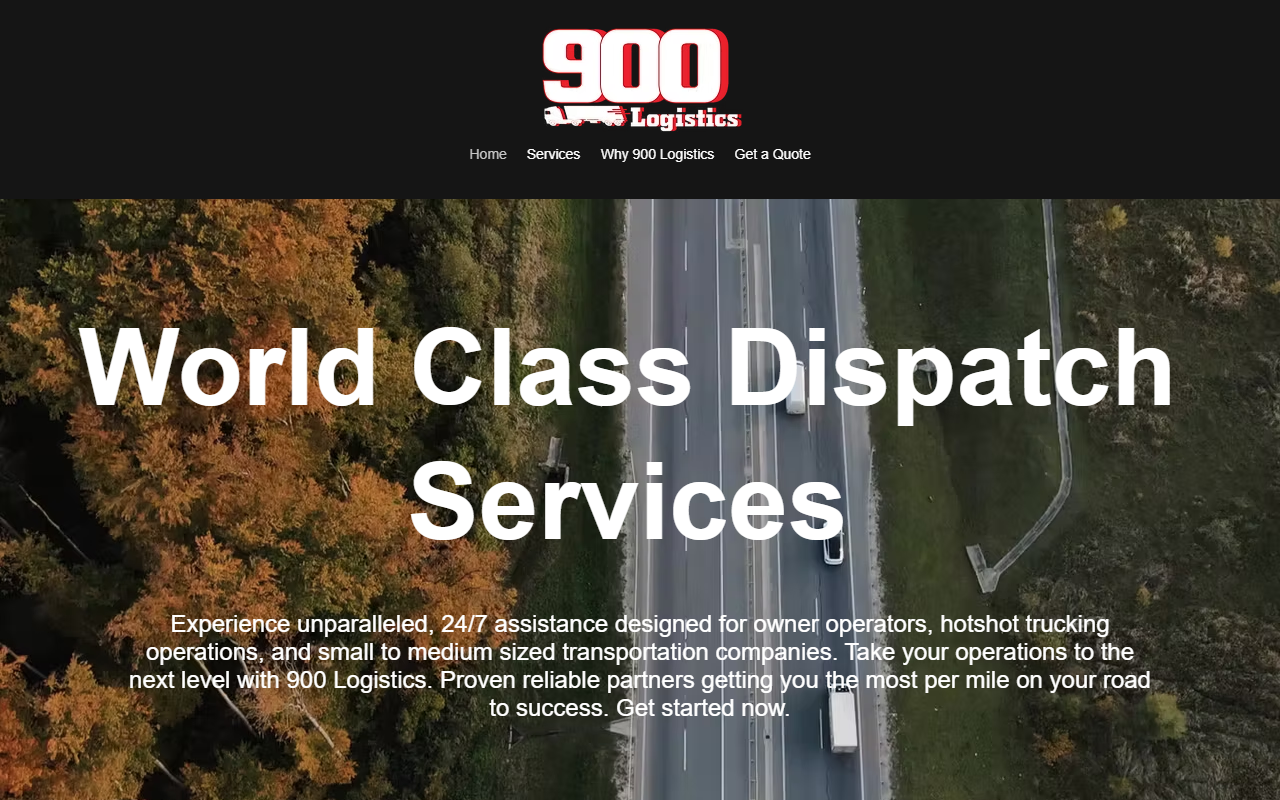 900logistics.com screenshot