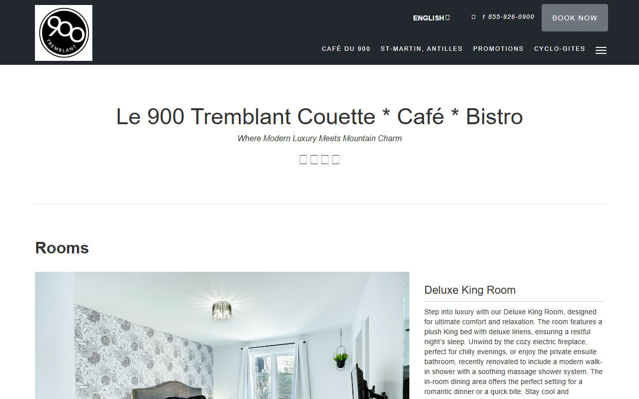 900tremblant.com screenshot
