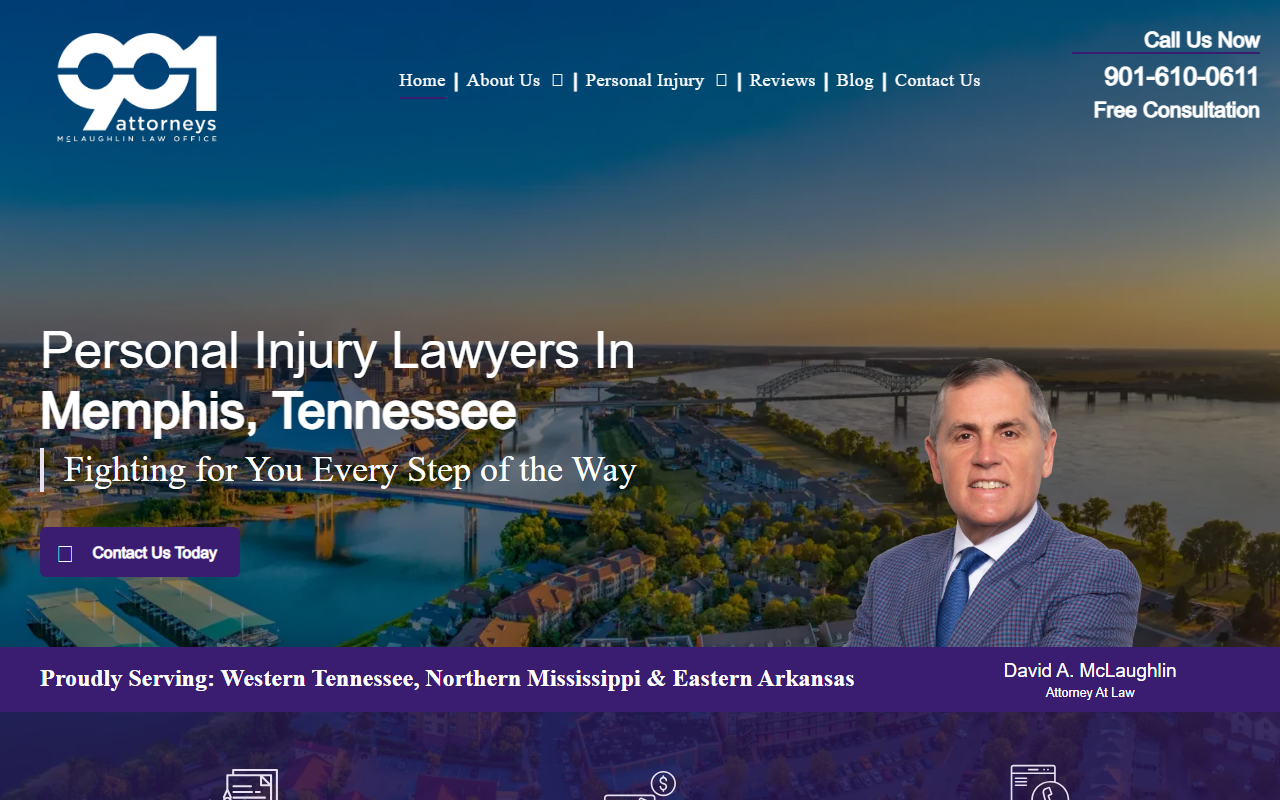 901attorney.com screenshot