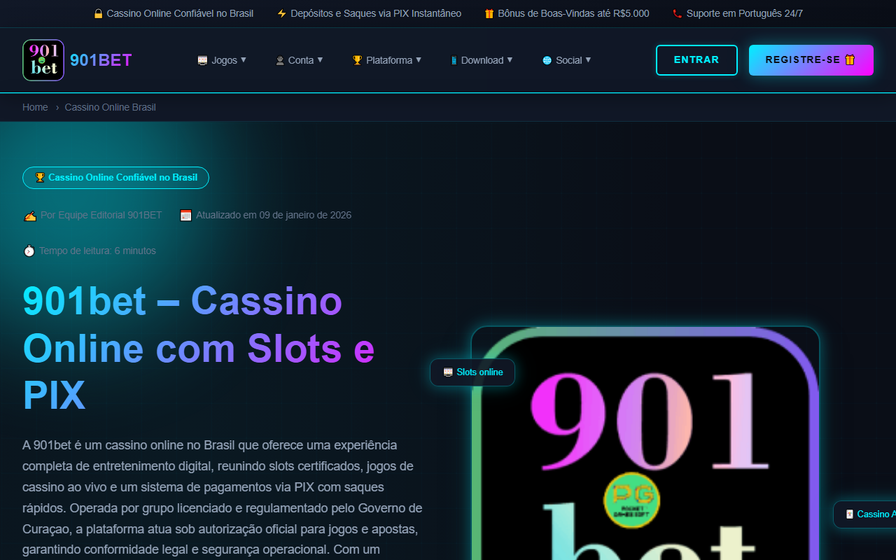 901betonline.com screenshot