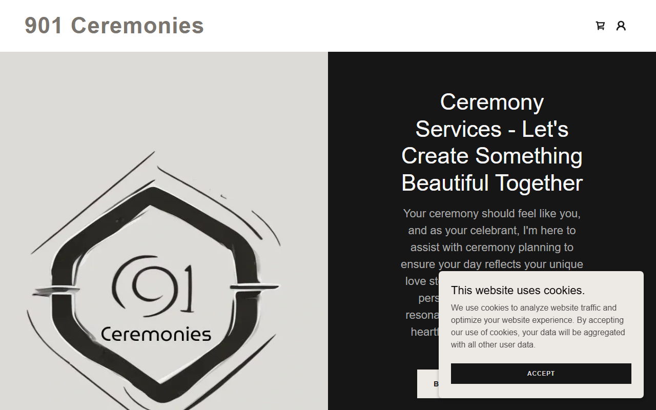 901ceremonies.com screenshot