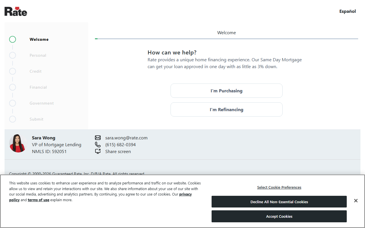 901homeloan.com screenshot