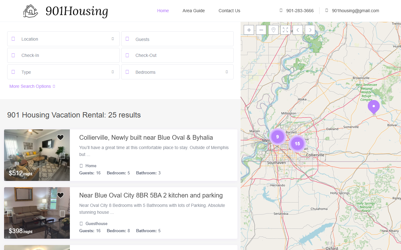 901housing.com screenshot
