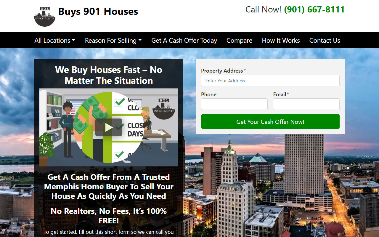901investments.com screenshot