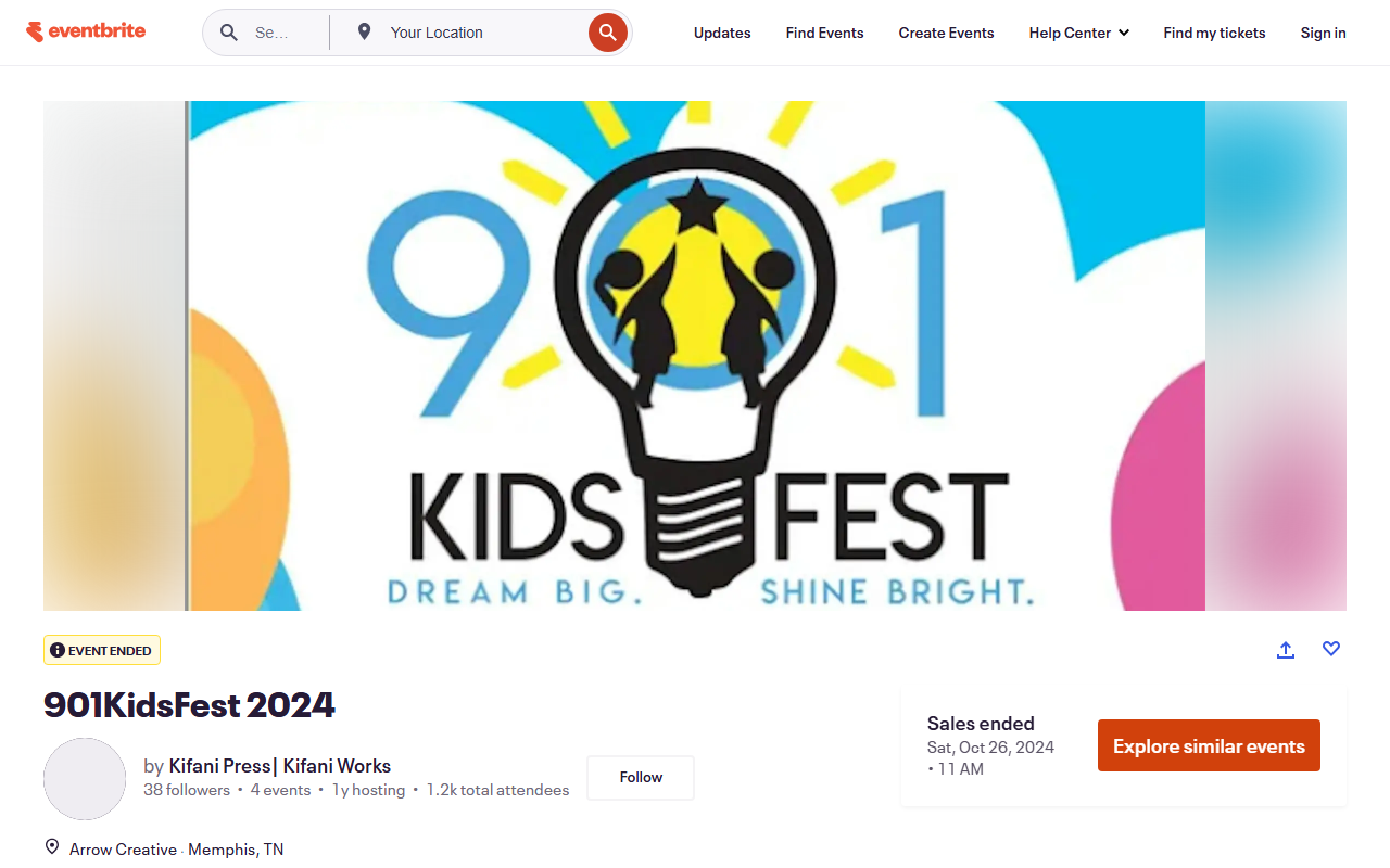 901kidsfest.com screenshot