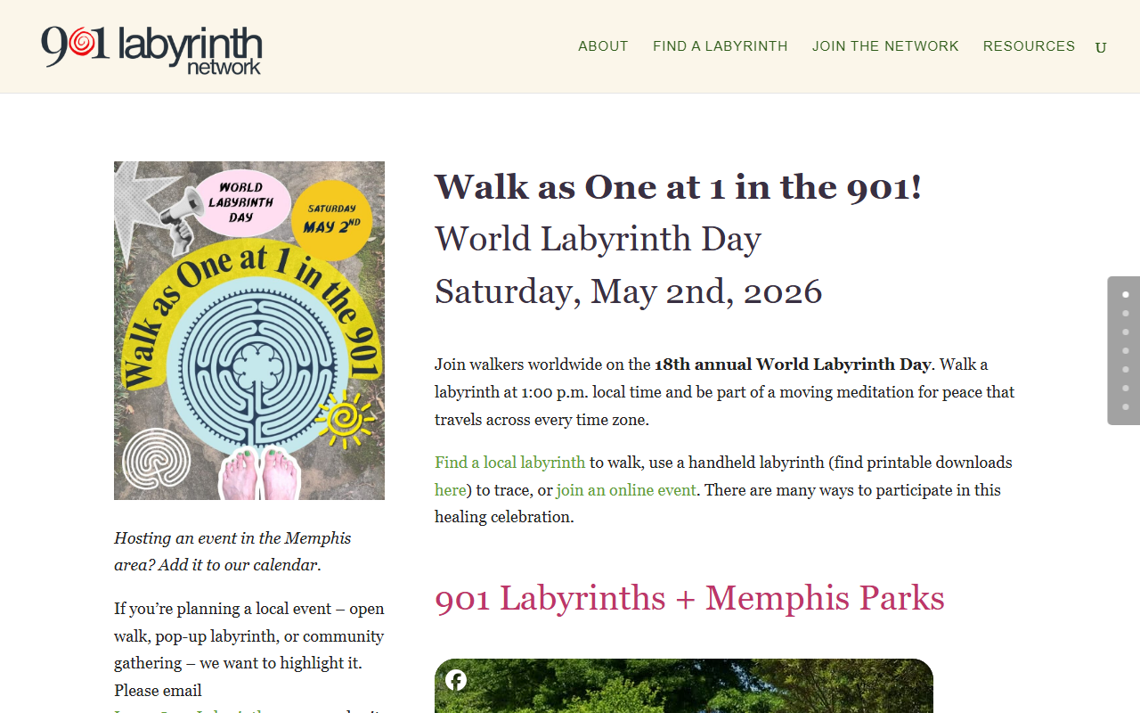 901labyrinths.com screenshot