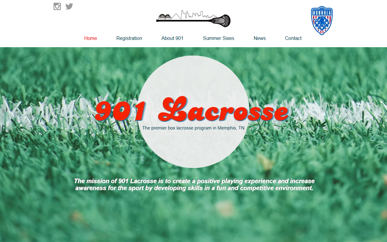 901lacrosse.com screenshot