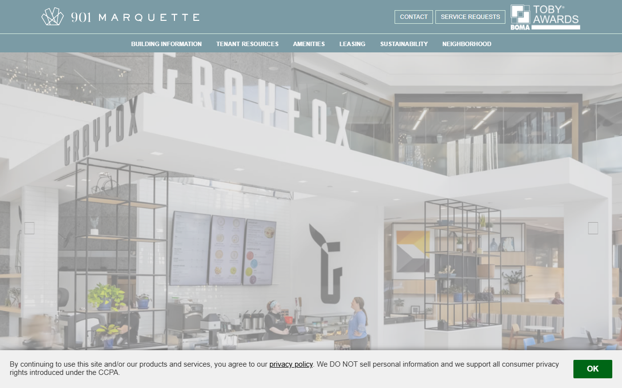 901marquette.com screenshot