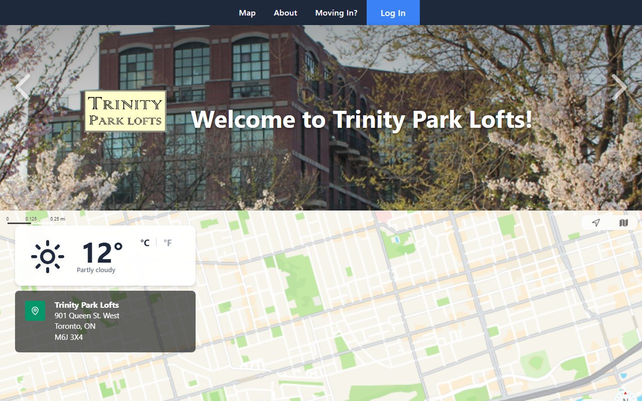 901queenwest.com screenshot