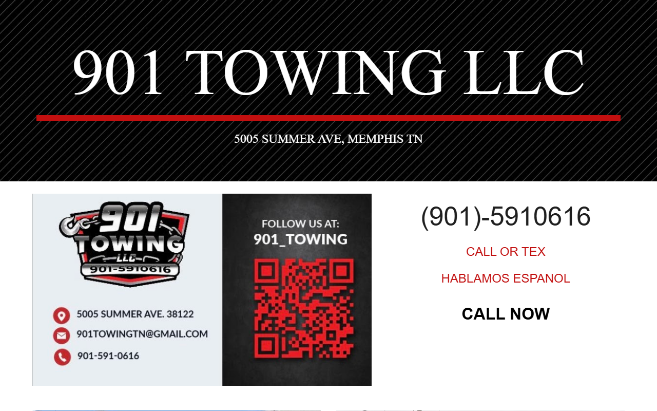 901towingllc.com screenshot