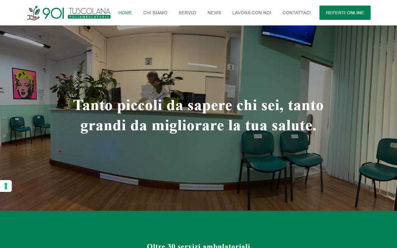 901tuscolana.com screenshot