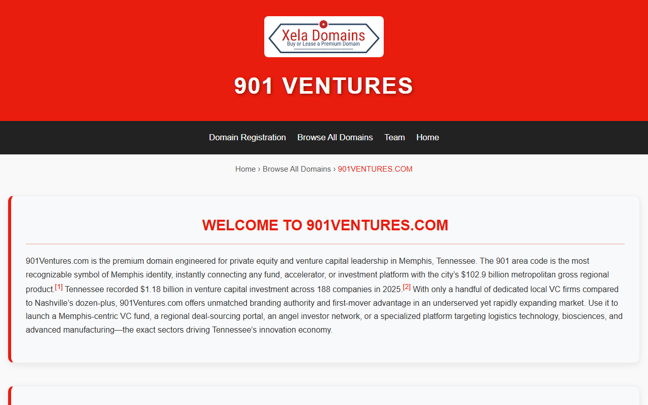 901ventures.com screenshot