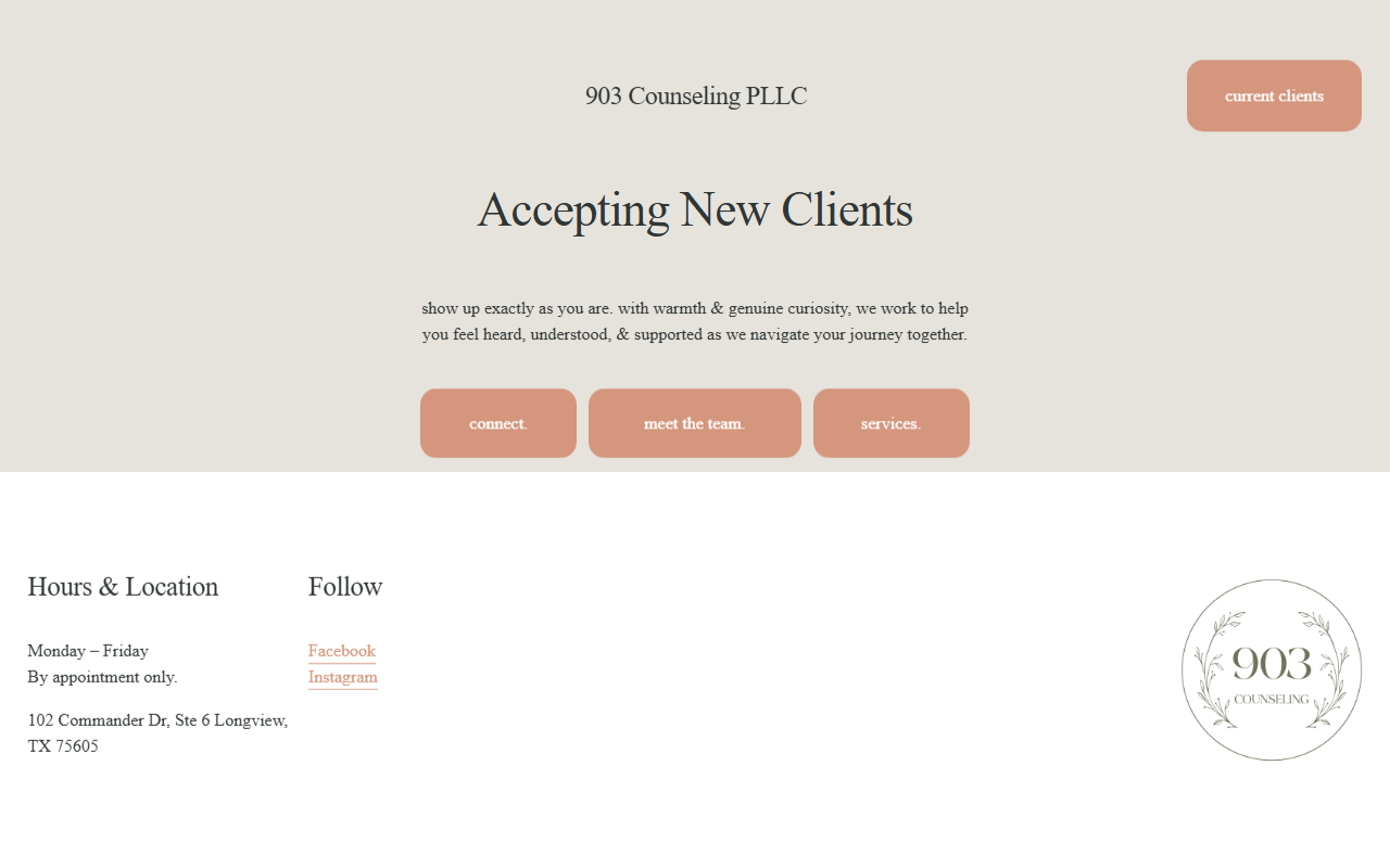 903counseling.com screenshot