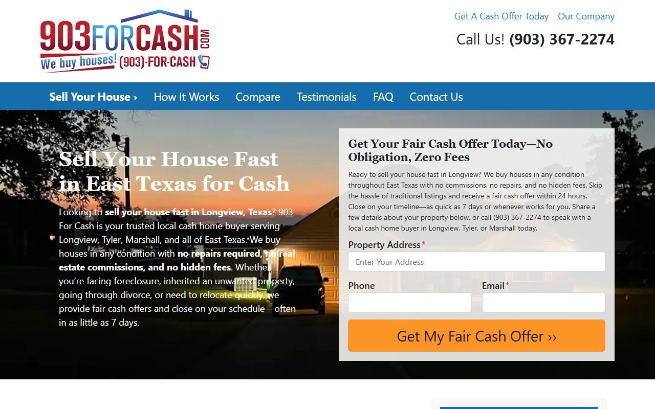 903forcash.com screenshot