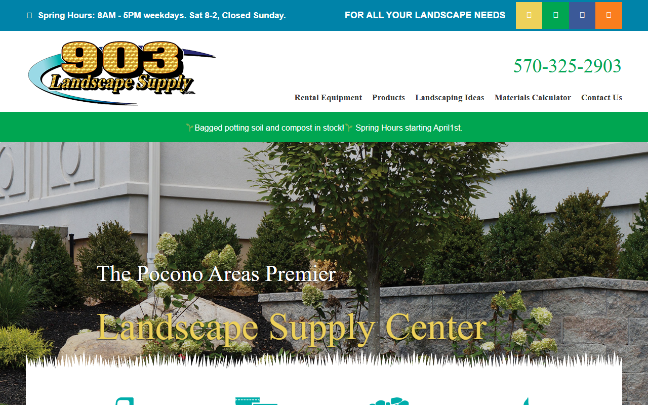 903landscape.com screenshot