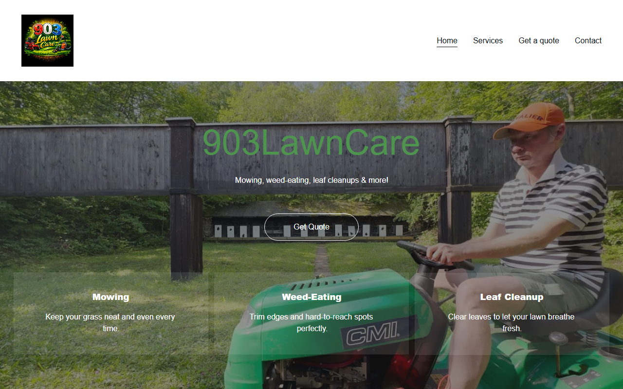 903lawncare.com screenshot