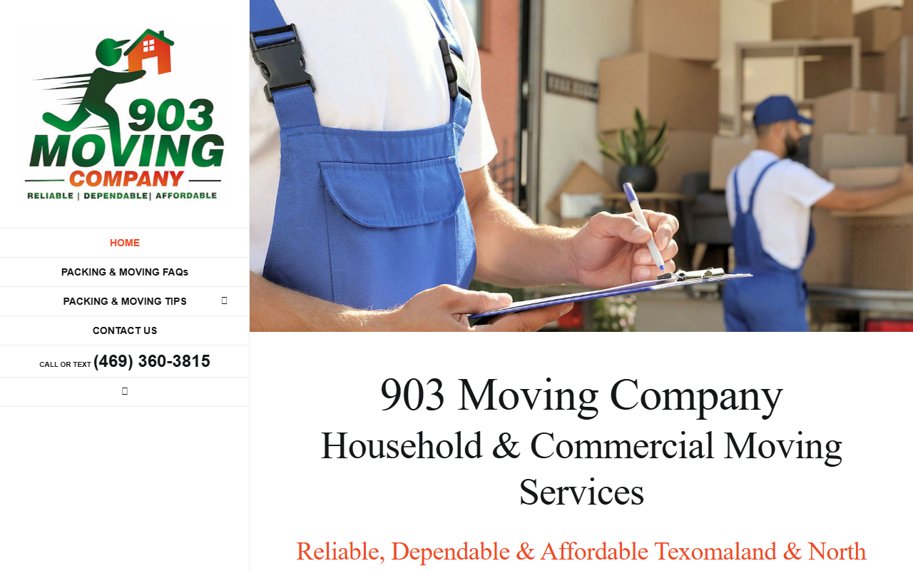 903movingcompany.com screenshot