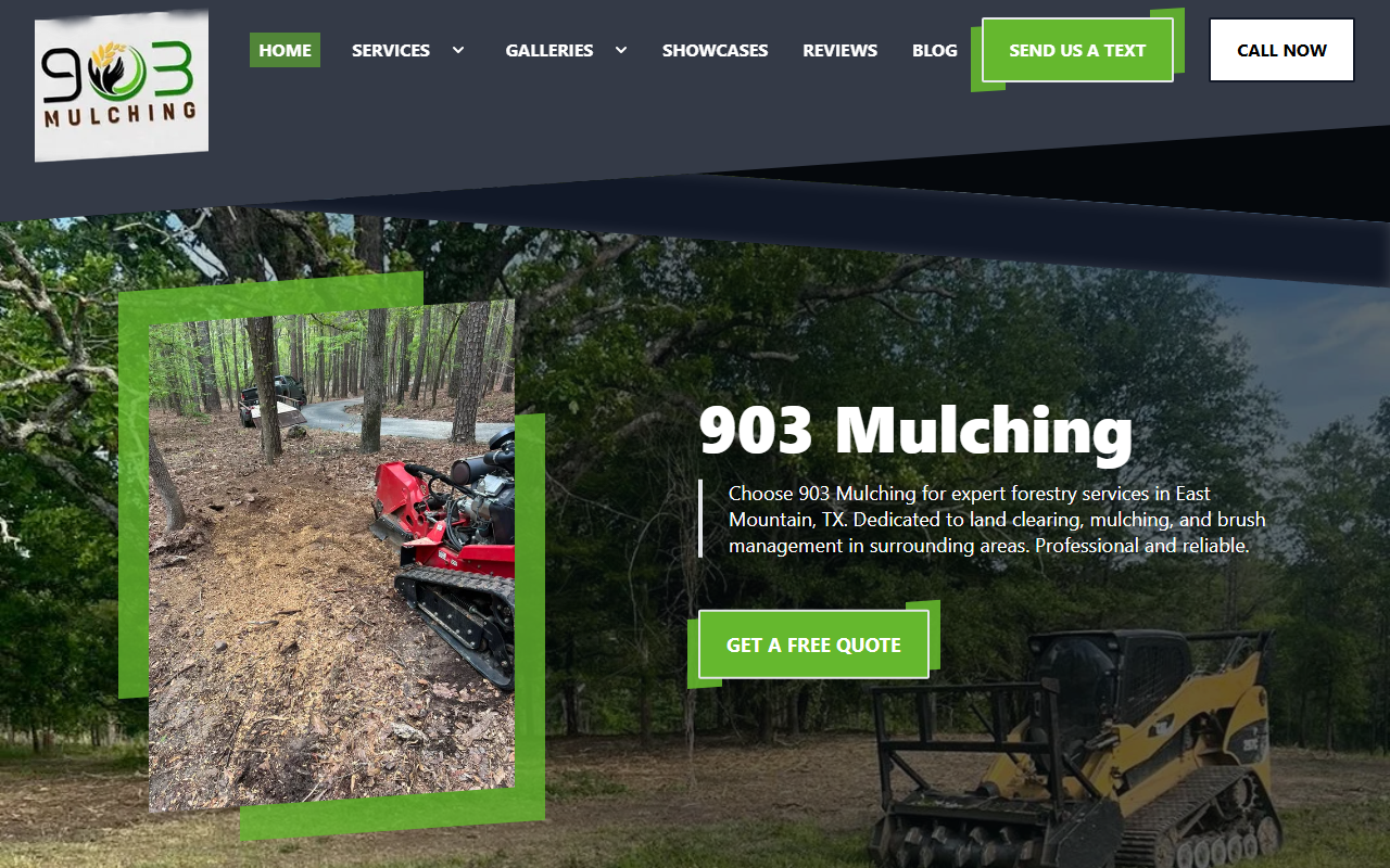 903mulching.com screenshot
