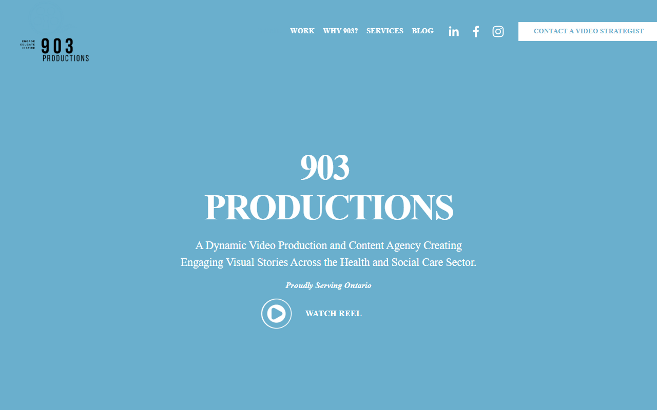 903productions.com screenshot