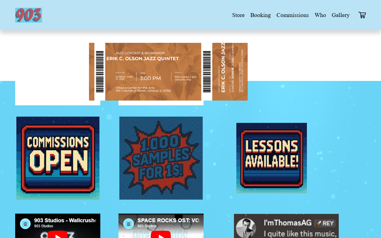 903studios.com screenshot