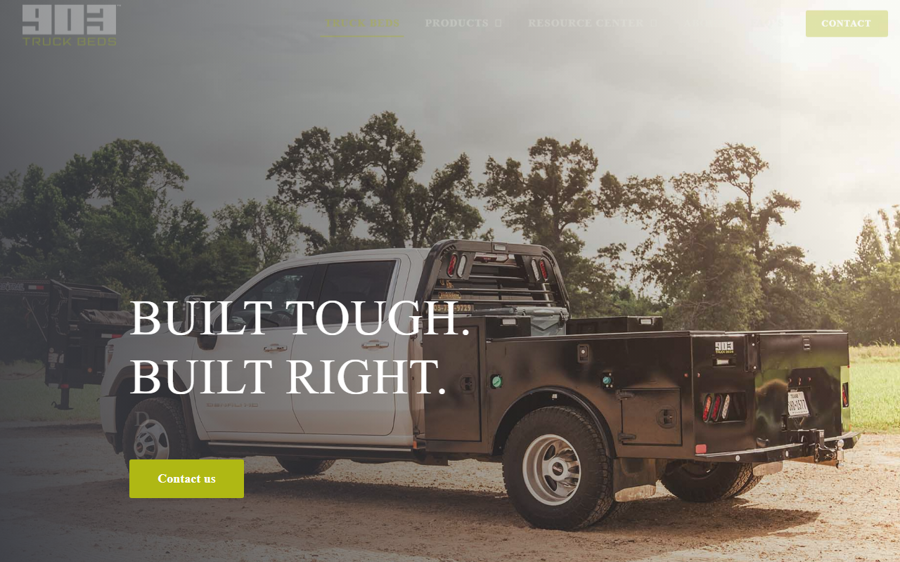 903truckbeds.com screenshot