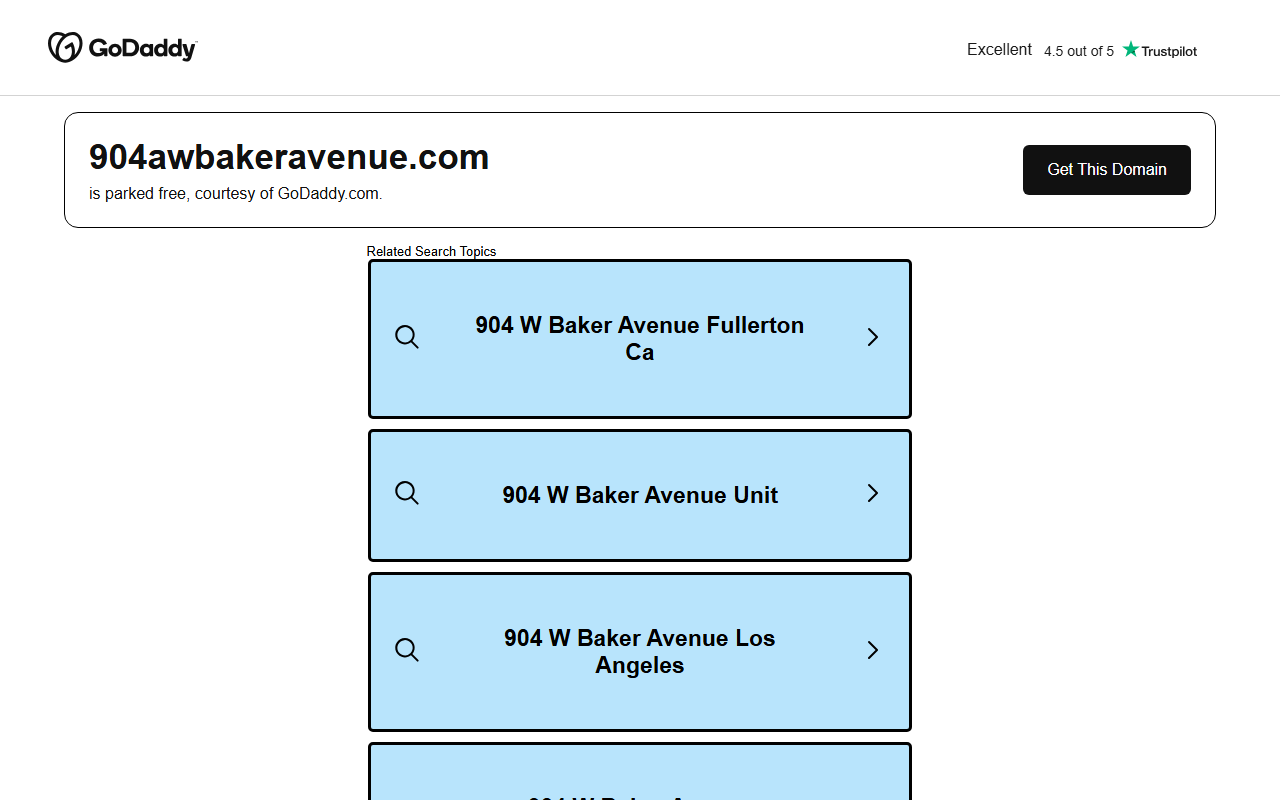 904awbakeravenue.com screenshot