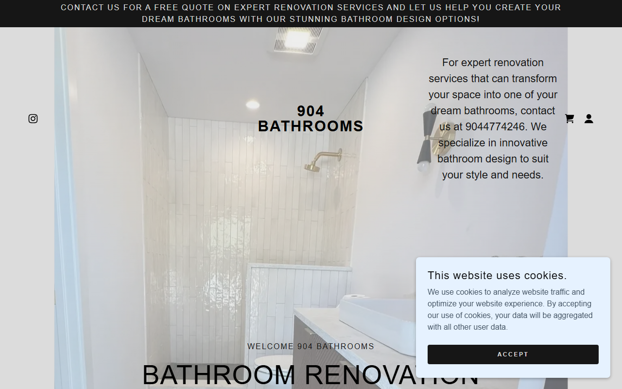 904bathrooms.com screenshot