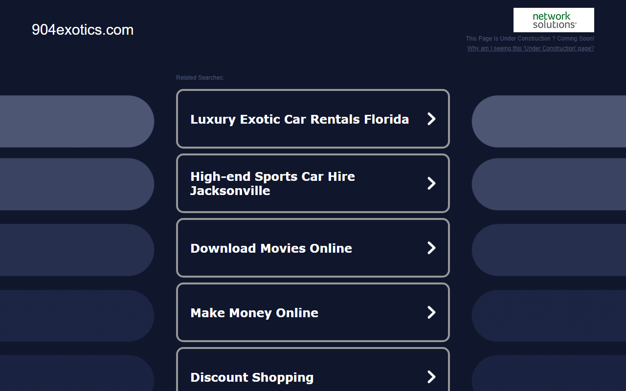 904exotics.com screenshot