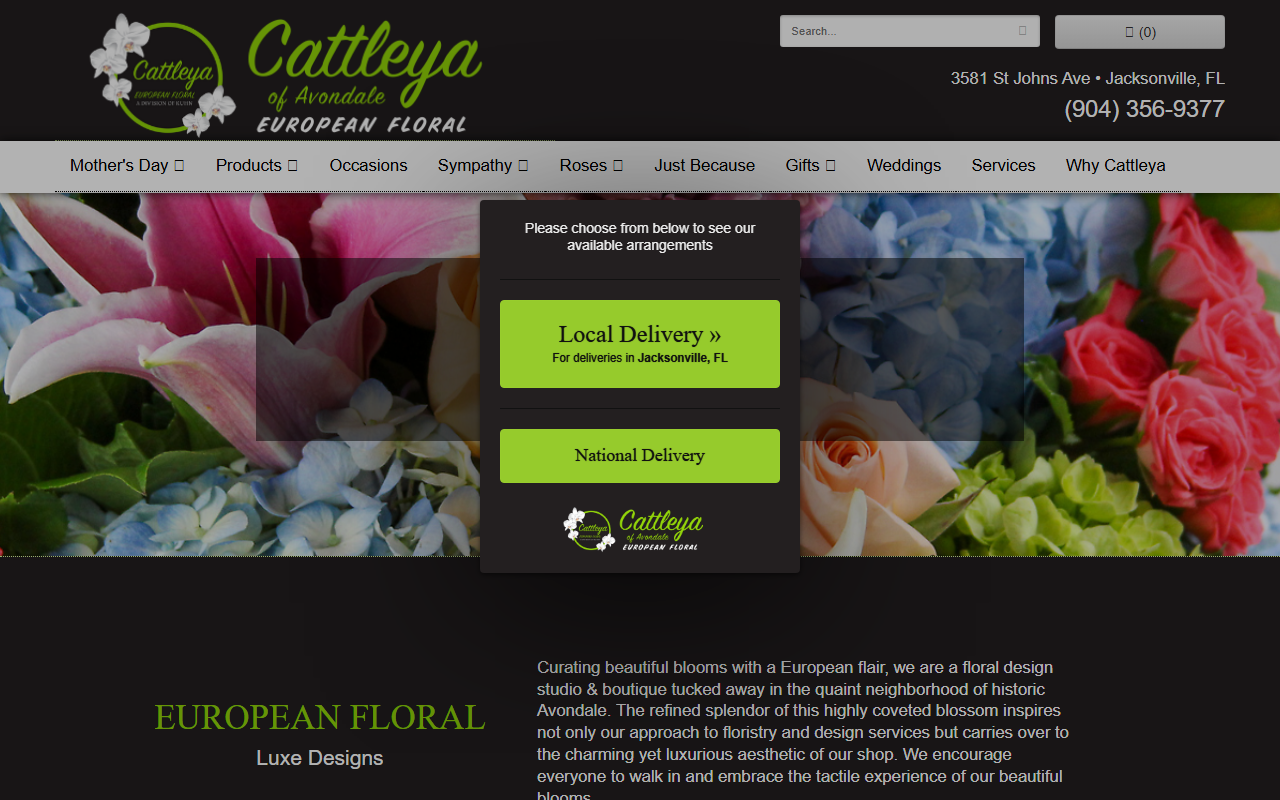 904flowers.com screenshot