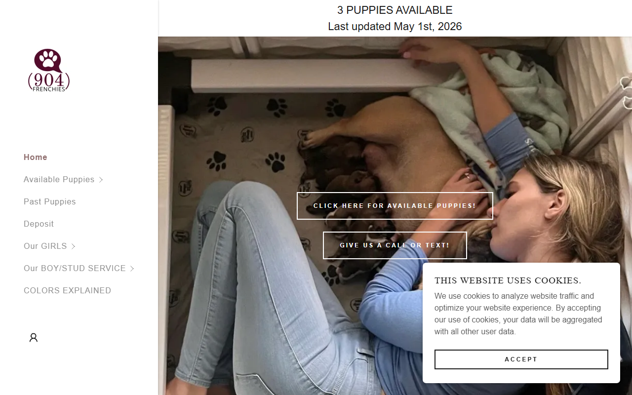904frenchies.com screenshot