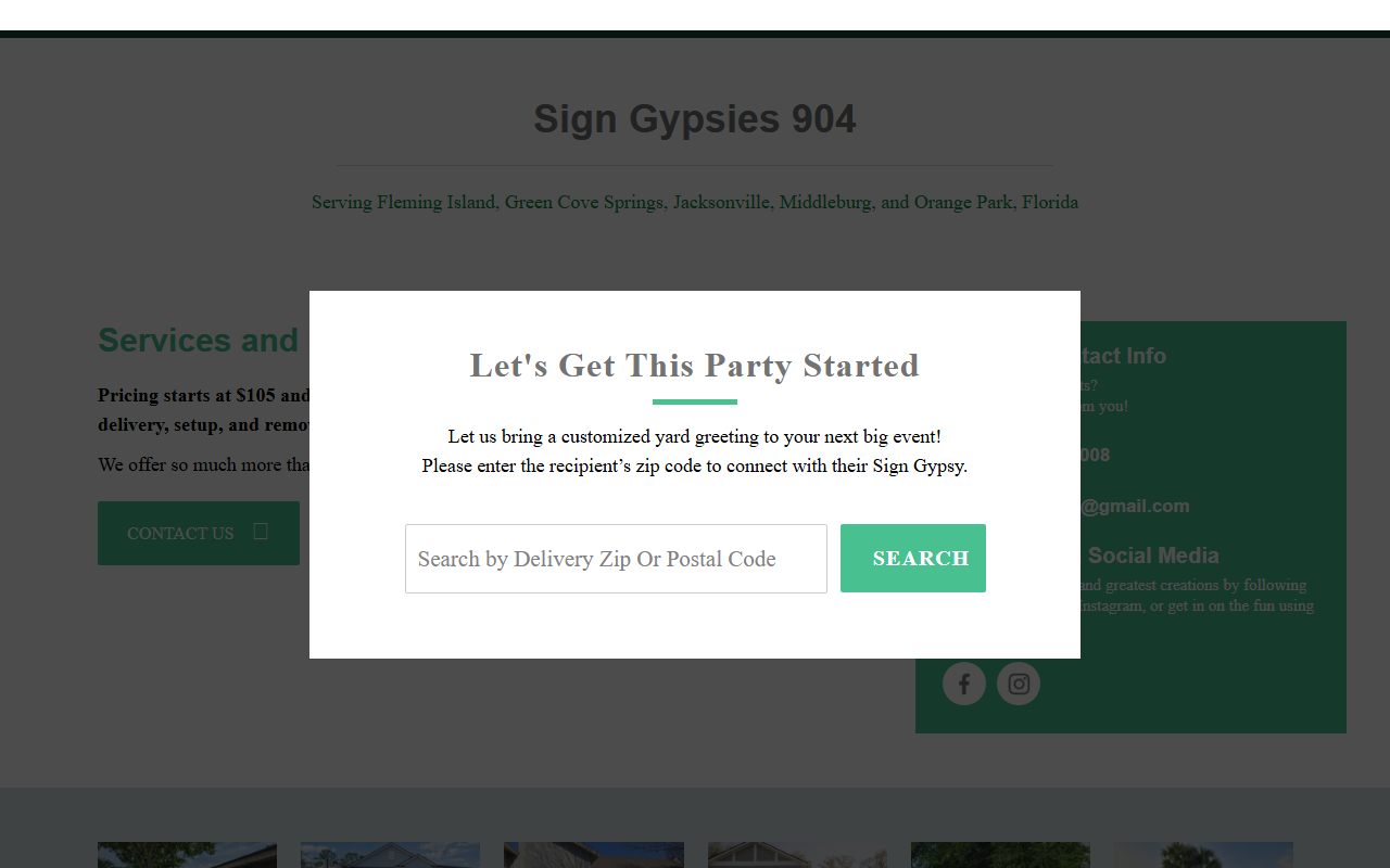 904signgypsies.com screenshot
