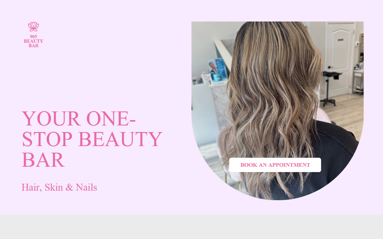 905beautybar.com screenshot