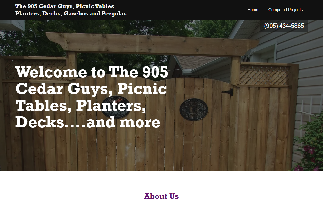 905cedarguys.com screenshot